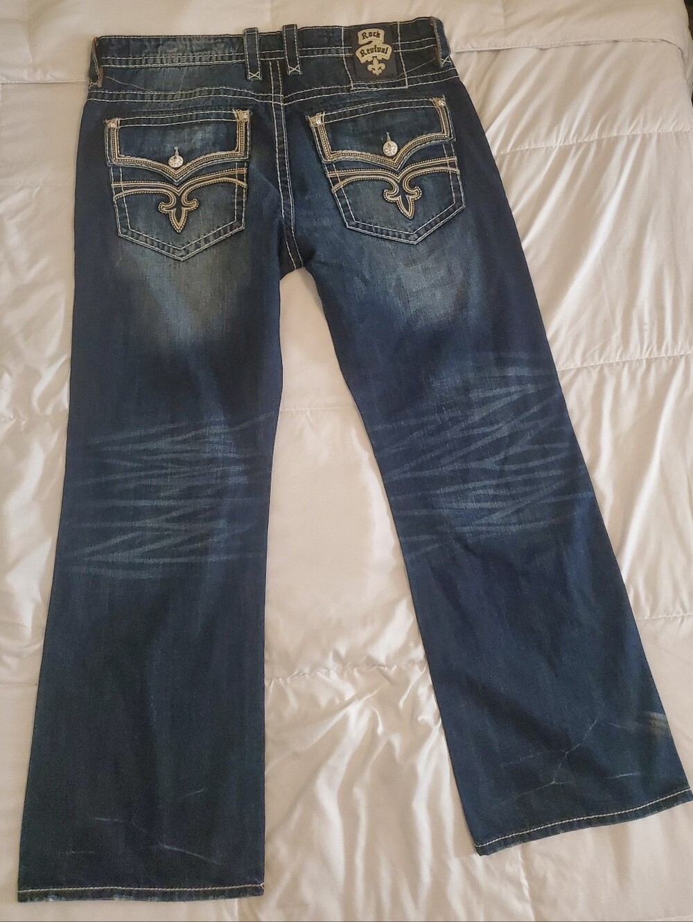 Rock Revival Men’s Jeans Kerr/Boot  Size- 40